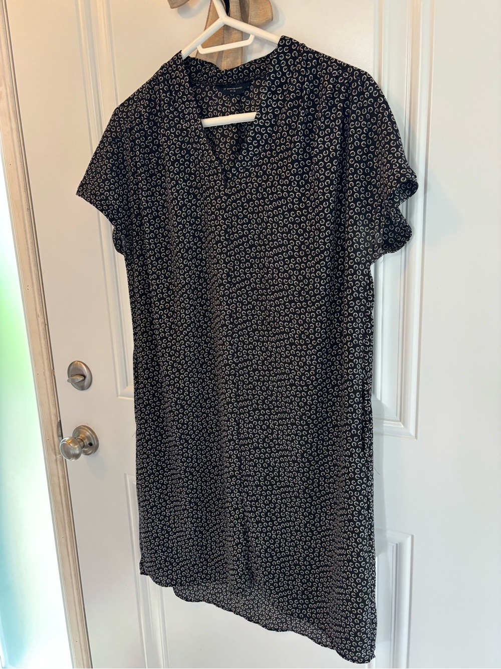 Black and white Knee Length Denver Hayes Dress